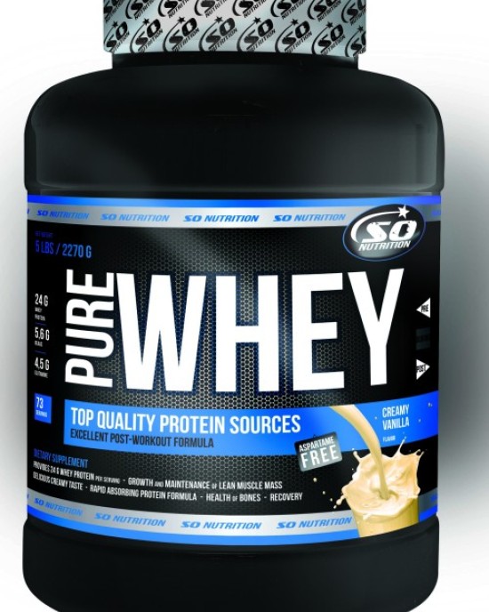 SO NUTRITION - Pure Whey 5lb